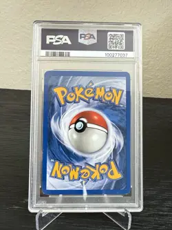 Pokemon TCG Team Rocket Dark Slowbro 2000 Holo Rare #12 PSA 7 NM - Image 2