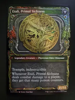 Etali, Primal Conqueror NM FOIL SHOWCASE March of the Machine MTG - Image 2