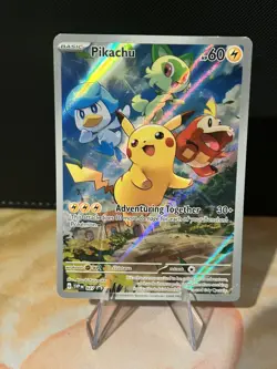 Pokemon Pikachu SVP027 Black Star Promo Sealed English Scarlet & Violet - Image 1
