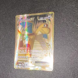 Pokemon TCG Dragonite EX Full Art Ultra Rare Holo Card Evolutions 106/108 XY - Image 2