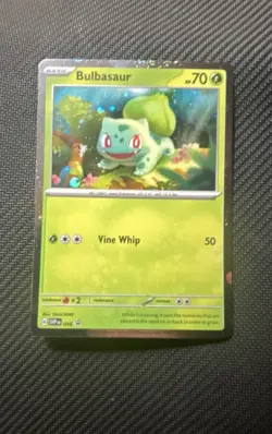 Bulbasaur - 046 (Cosmos Holo) 046 Sv: Scarlet & Violet Promo Cards Holo - Image 1