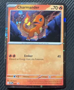 Charmander - 047 (Cosmos Holo) 047 Sv: Scarlet & Violet Promo Cards Holo - Image 1