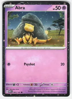 Pokemon tcg Miscellaneous Cards & Products Abra Near Mint or Better - Image 1