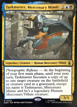 Taskmaster, Mercenary Mimic - NM - Marvel Super Heroes - Legendary Creature - Image 1
