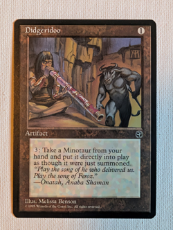 MtG 1x Didgeridoo / Homelands / MP (lightly) / English / Magic the Gathering - Image 1