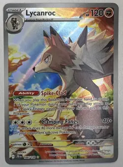 Lycanroc 166/159 Illustration Rare Journey Together Pokemon NM - Image 1