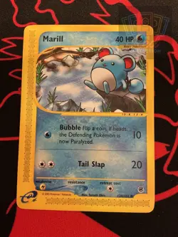 Marill 120/165 Common Expedition Base Set Pokemon Lightly Played - Image 1