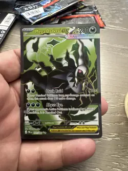Mega Darkrai ex 101/084 Ultra Rare - Pitch Black Pokemon TCG - Image 1