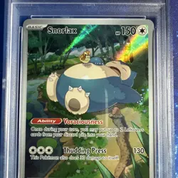 Pokemon 2023 Snorlax #051 SV Scarlet & Violet Promo Holo PSA 9 English - Image 3