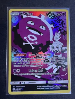Koffing 243/236 Secret Rare Holo Cosmic Eclipse Pokemon TCG English NM - Image 1