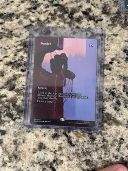 Ponder 0013 Borderless MTG Spider-Man Non-Foil - NM/M - - Image 1