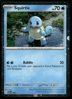 2023 SV: Scarlet & Violet 151 Squirtle Common #048 - Image 1