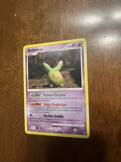 2008 Pokemon Majestic Dawn Budew 33/100 Uncommon Near Mint - Image 1