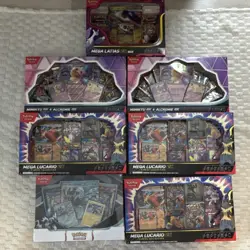 Pokemon TCG Sealed Collection Boxes Lot Latias Mimikyu Alcremie Lucario Melmetal - Image 1