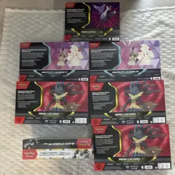 Pokemon TCG Sealed Collection Boxes Lot Latias Mimikyu Alcremie Lucario Melmetal - Image 3