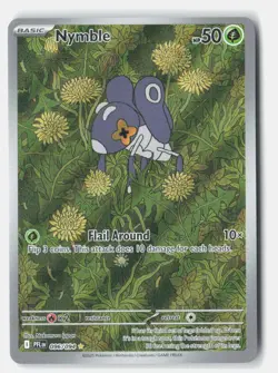 Pokemon tcg ME02: Phantasmal Flames Nymble Near Mint or Better - Image 1