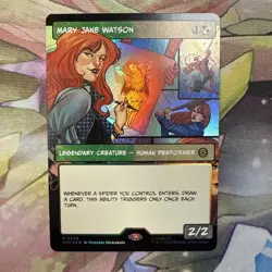 Mary Jane Watson Foil Showcase Marvel's Spider-Man MTG - Image 1