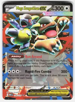 Pokemon tcg ME01: Mega Evolution Mega Kangaskhan ex Near Mint or Better - Image 1