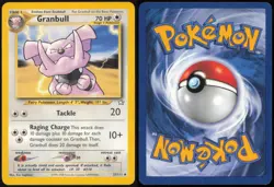 GRANBULL 37/111 UNCOMMON NEO GENESIS POKEMON UNLIMITED NEAR MINT - Image 3