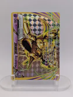 Pokemon Nidoking BREAK 46/108 Holo Rare Evolutions Top NM ENGLISH - Image 1
