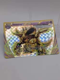 Pokemon Nidoking BREAK 46/108 Holo Rare Evolutions Top NM ENGLISH - Image 2