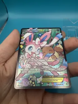 Pokemon TCG Sylveon EX RC32/RC32 Full Art Holo Ultra Rare Radiant 2016 - Image 5