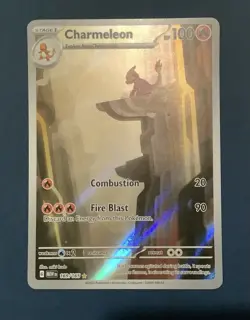 Charmeleon 169/165 Scarlet & Violet 151 Pokemon TCG Illustration - Image 3