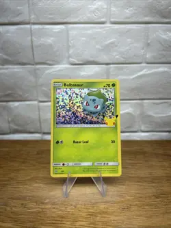 Bulbasaur 1/25 [NM] Holo 2021 McDonalds 25th Pokemon Anniversary - Image 1