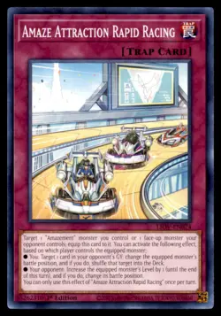 Yu Gi Oh! Amaze Attraction Rapid Racing LIOV EN074 1st Edition 3 Card Lot Regula - Image 1
