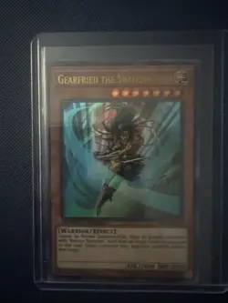 Gearfried the Swordmaster-ULTRA RARE-Yugioh Speed Duel SBSC-EN009 NM 1st Edition - Image 1