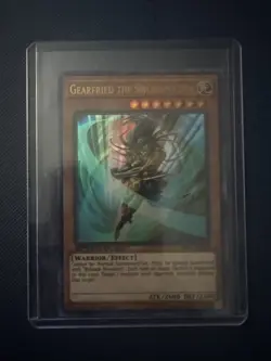 Gearfried the Swordmaster-ULTRA RARE-Yugioh Speed Duel SBSC-EN009 NM 1st Edition - Image 3