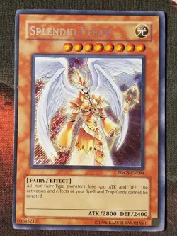 Yugioh Splendid Venus TDGS-EN094 Secret Rare VLP/NM - Image 1
