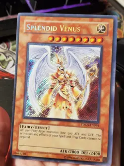 Yugioh Splendid Venus TDGS-EN094 Secret Rare VLP/NM - Image 4