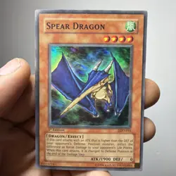yugioh Vintage Spear Dragon LOD-035 1st Ed Super North American Near Mint - Image 1