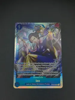Izo ST22-002 Super Rare Starter Deck 22: Ace & Newgate One Piece Foil Near Mint - Image 1