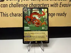 Disney Lorcana Mushu Stealthy Dragon Legendary #97/207 Attack Of The Vine - Image 1
