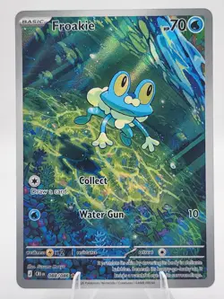 2026 Pokemon TCG Chaos Rising Froakie Illustration Rare 088/086 - Image 1