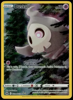 Duskull GG28/GG70 Holo Crown Zenith Galarian Gallery Pokemon NM - Image 1