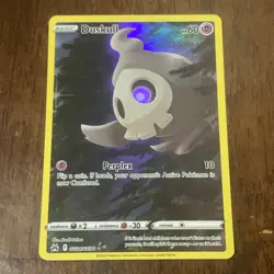 Duskull GG28/GG70 SWSH: Crown Zenith: Galarian Gallery Holo Pokemon NM - Image 1