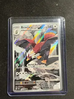 Pokemon Braviary 155/086 BLK Black Bolt IR Near Mint / MINT - Image 1