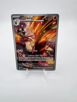 Blaziken 192/182 Destined Rivals Illustration Rare IR NM Pokemon TCG - Image 1