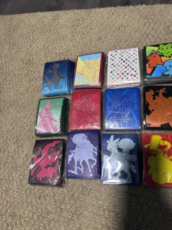 Pokemon TCG Premium Matte Card Sleeves 65ct Scarlet & Violet whole lot - Image 2