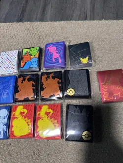 Pokemon TCG Premium Matte Card Sleeves 65ct Scarlet & Violet whole lot - Image 3
