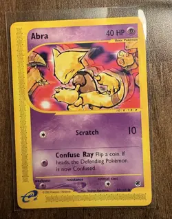 Pokemon Card Abra Expedition 93/165 Common NN - Image 1