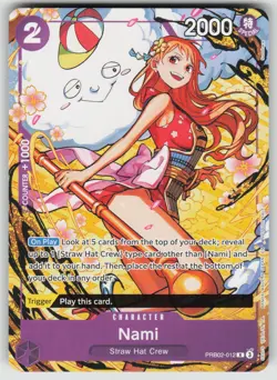 One Piece Card Game - Nami (Welcome Pack 2026 Vol.1) - [OP-PR - NM] - Image 2