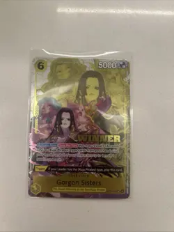 One Piece Card Game Gorgon Sisters WINNER Card Tournament Pack 2026 Vol. 3 NM - Image 1