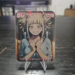 Custom DIY Toga Himiko My Hero Academia Waifu Magazine Cover Card — MAG Set —... - Image 1