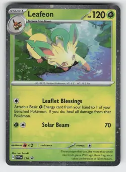 Leafeon - (Cosmos Holo) 170 Holo SV: Scarlet & Violet Promo Cards NM - Image 1