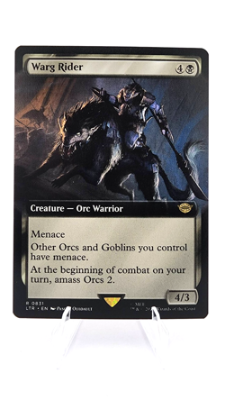 Warg Rider (Extended Art) Universes Beyond: the Lord of the Rings: Regular. - Image 1