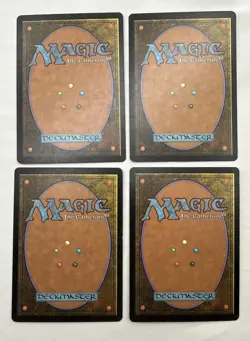 Accumulated Knowledge x4 MTG Nemesis 4x Magic Good Moderate Play MP - Image 5